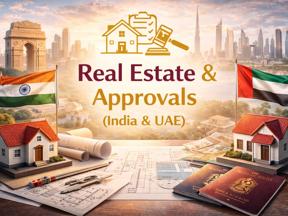 Real Estate & Approvals (India & UAE)